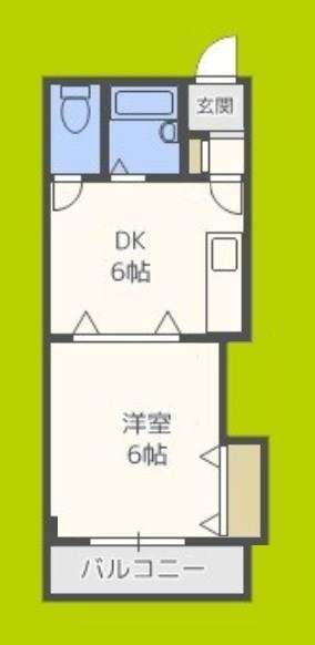 アレマーナ北加賀屋 間取り