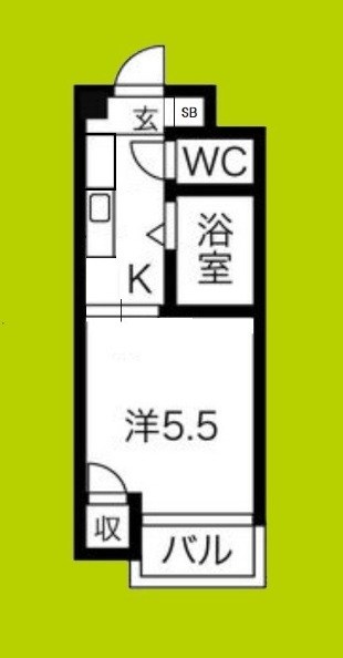 パークライフ住吉 間取り