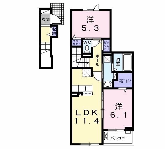 アンジュ　ニシオ 間取り