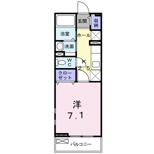 ジュネス１番館 間取り