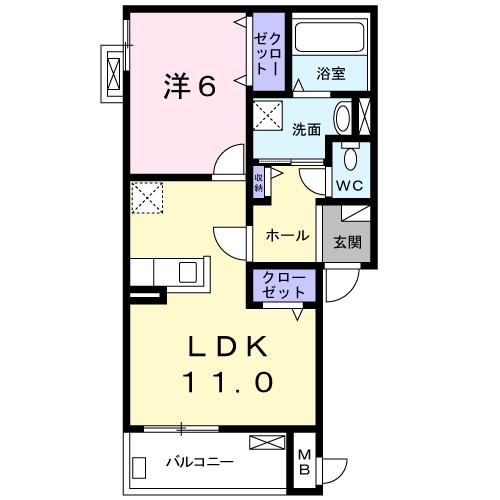 サニーハウス奏 間取り