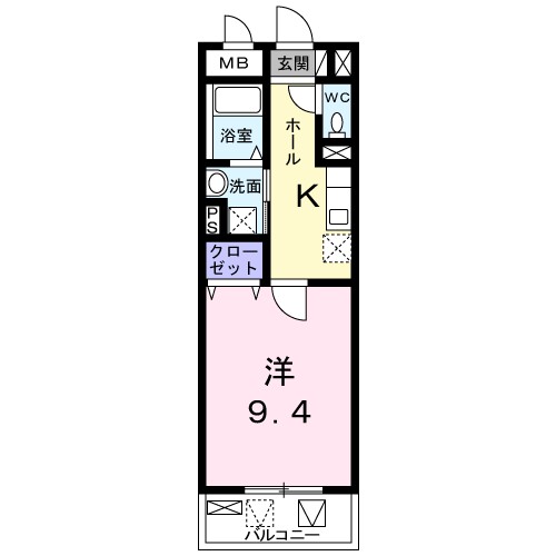 ラ　ヴィータ西梅田 間取り