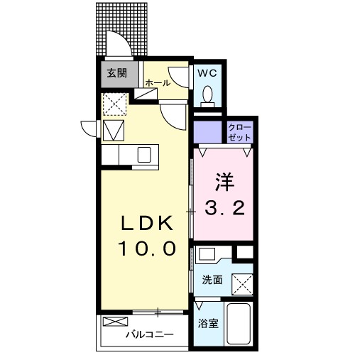メゾンドリックⅢ 間取り