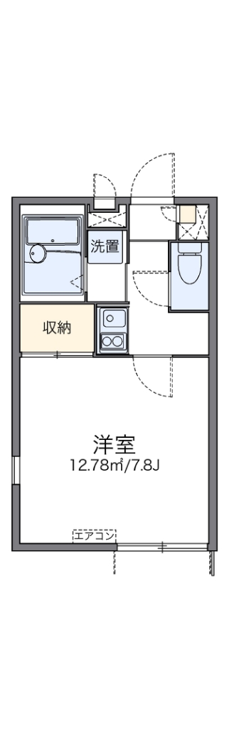 レオパレスエンブレム 間取り