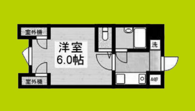 ミフネセントラルベア新大阪 間取り
