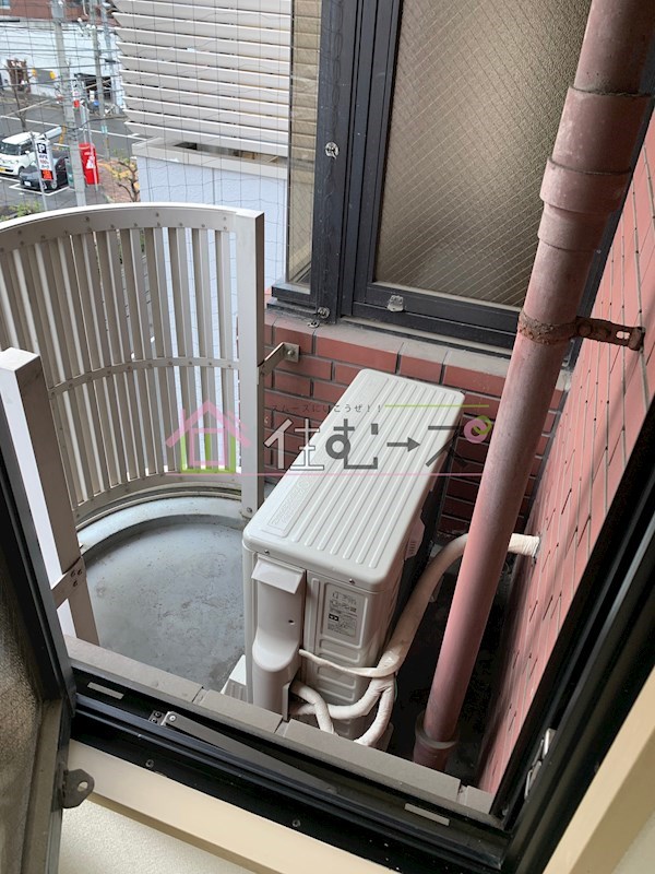 ミフネセントラルベア新大阪 ベランダ