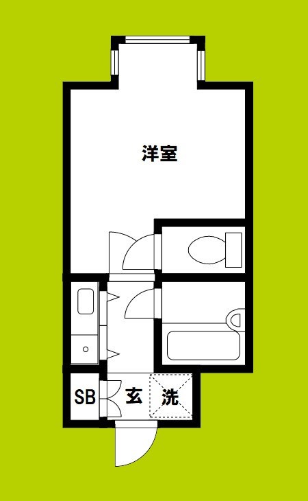 ミフネセントラルベア新大阪 間取り