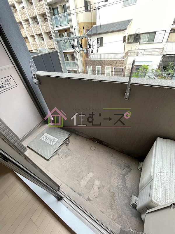 サムティ松屋町 ベランダ