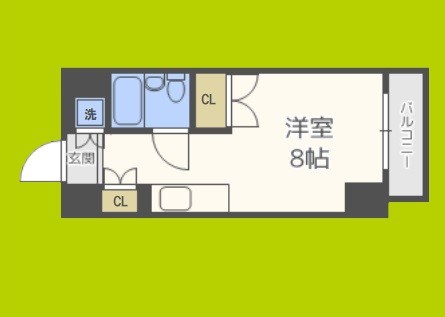 ライオンズマンション今里第3壱番館 間取り図
