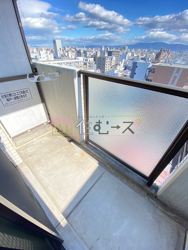 ライオンズマンション今里第3壱番館 ベランダ