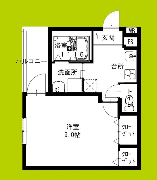 フジパレス羽衣 間取り