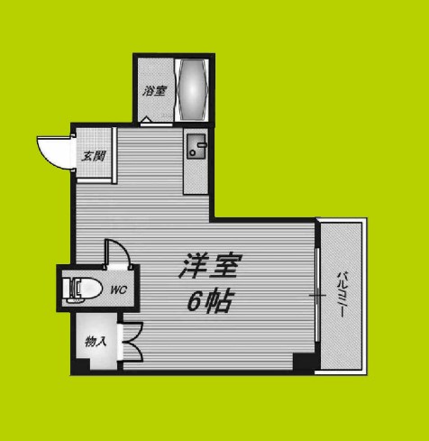 メゾンドール天神橋 間取り