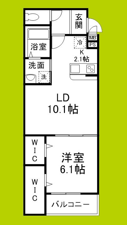 Ｗisteria terrace 間取り図