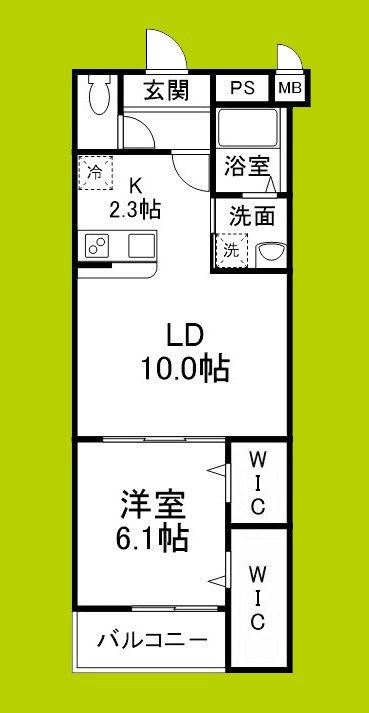 Ｗisteria terrace 間取り