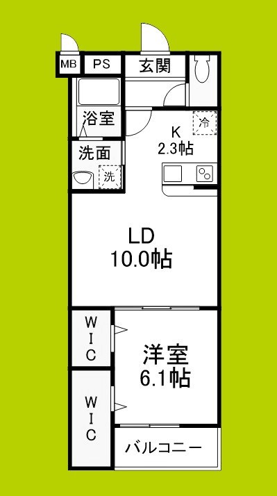 Ｗisteria terrace 間取り