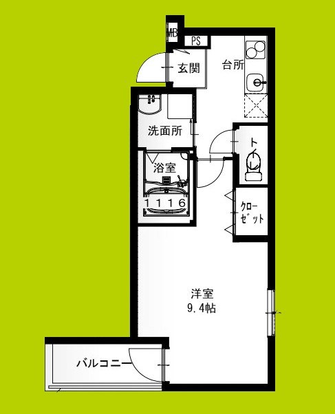 フジパレス羽衣 間取り
