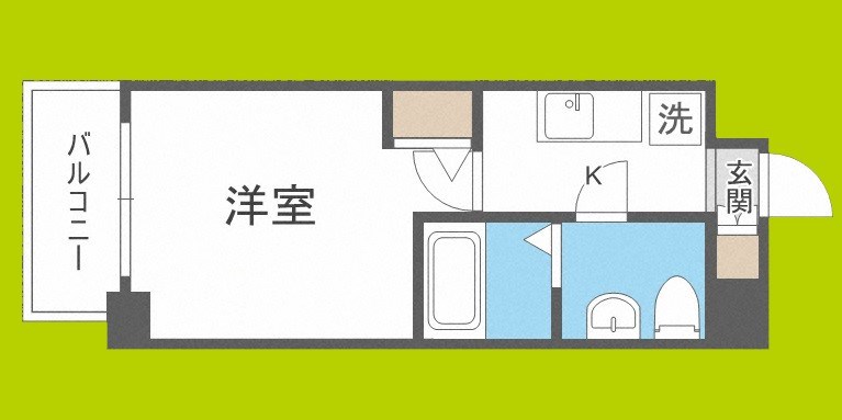 ルクレ新町レジデンス 間取り