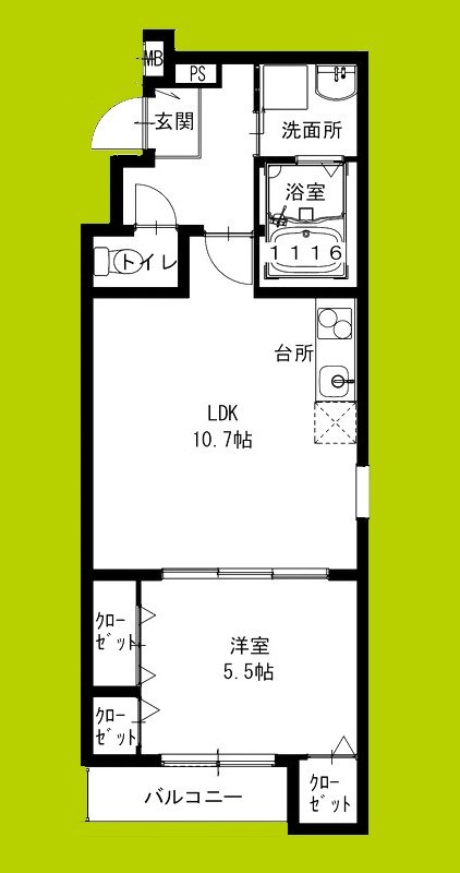 フジパレス高石加茂 間取り