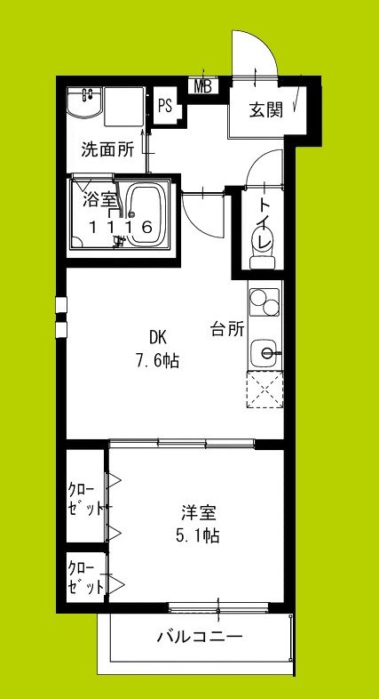 フジパレス高石加茂 間取り