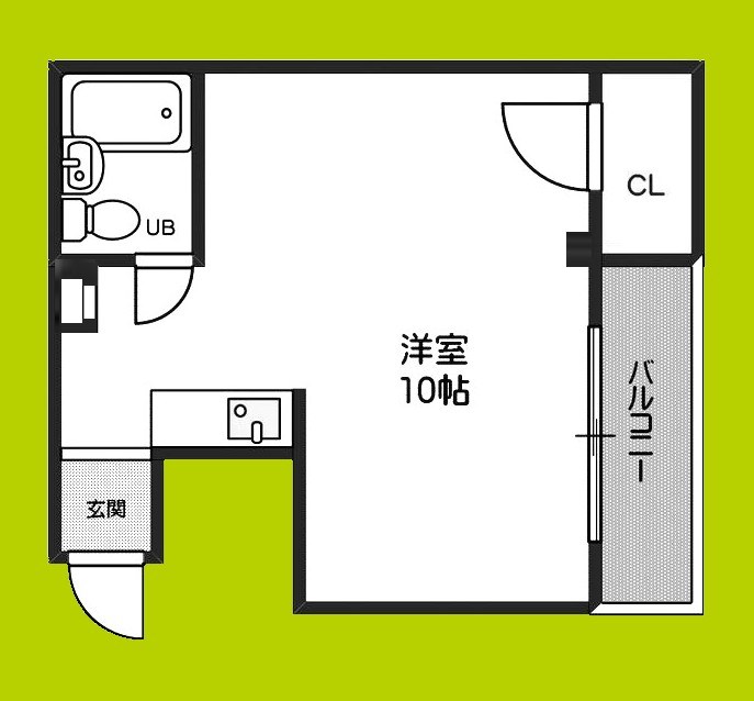 サンハーティー鷺洲 間取り
