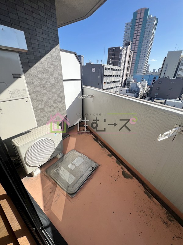 アスティナ天神橋 ベランダ