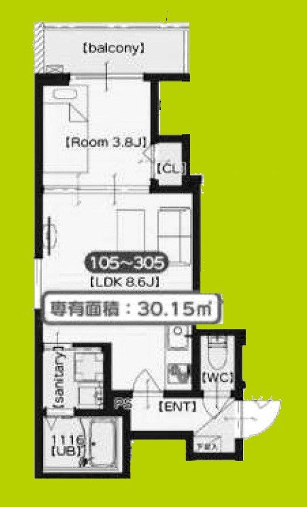 F　asecia　Phanes 間取り図