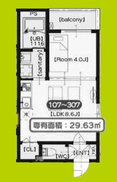 F　asecia　Phanes 間取り図