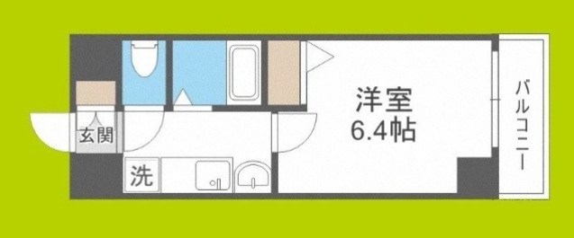 エステムコート梅田・天神橋リバーフロント 間取り