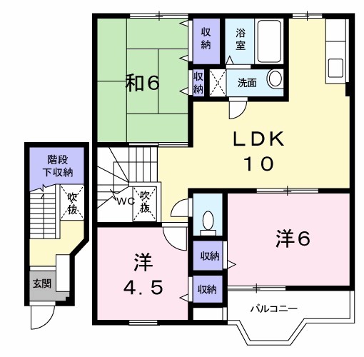 サンヒルズ　（五条町） 間取り