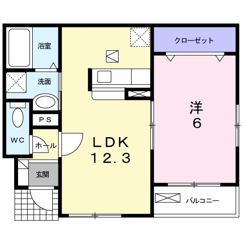 プランテ　Ｍ 間取り