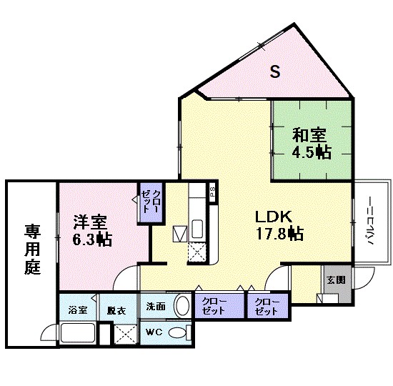 サンリットスクエア 間取り