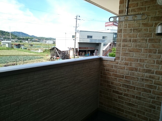 ディアコート阪南 ベランダ