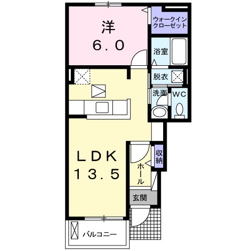 グランアンジュ　Ⅱ 間取り