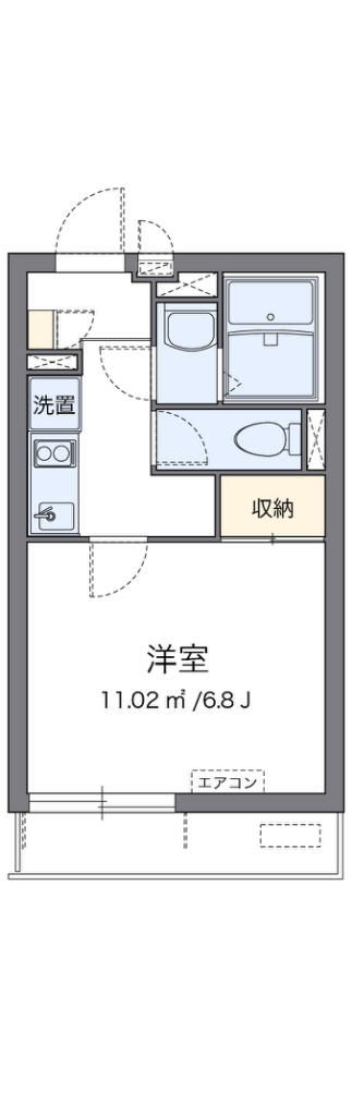 クレイノヴィラ曽根Ｅ 間取り
