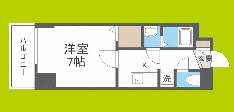 ブランシエスタ加島 間取り