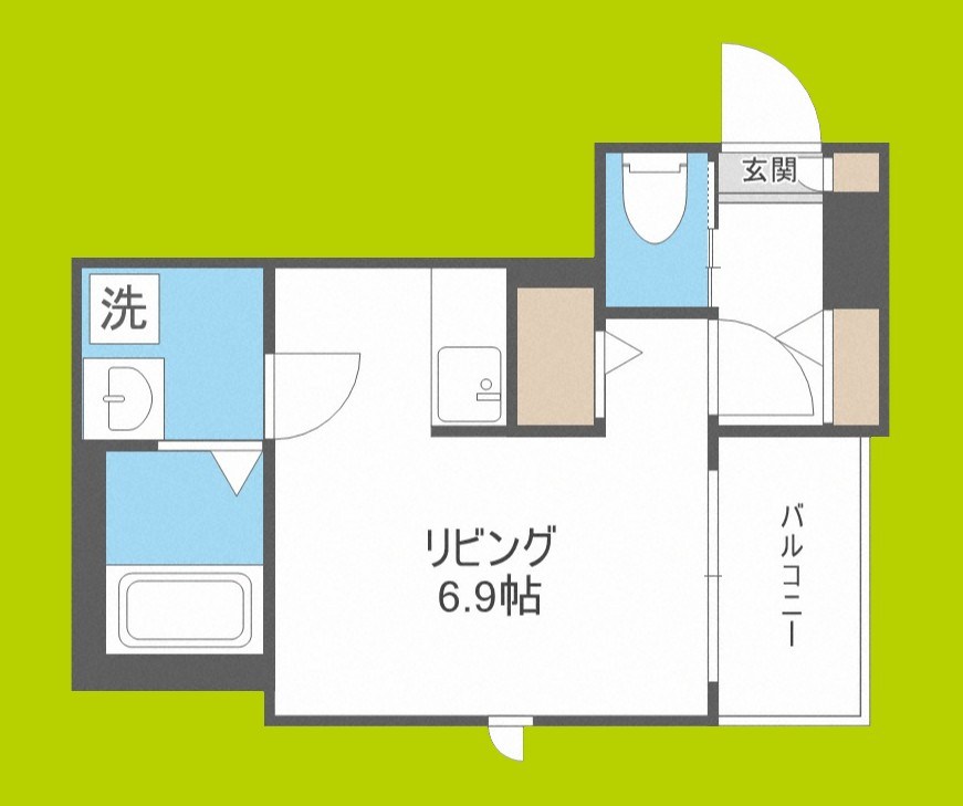 ハーモニーテラス三津屋南 間取り