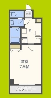 カーサ　あわじ 間取り