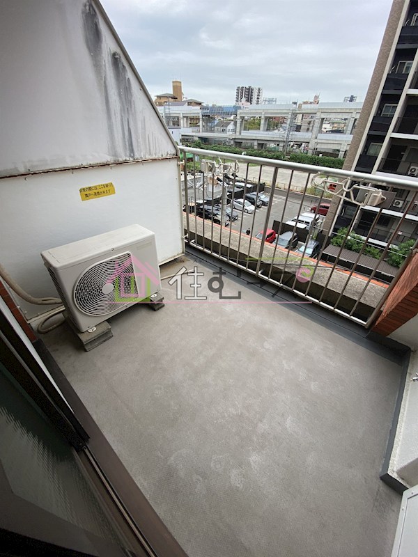 スタンドアップ下新庄 ベランダ