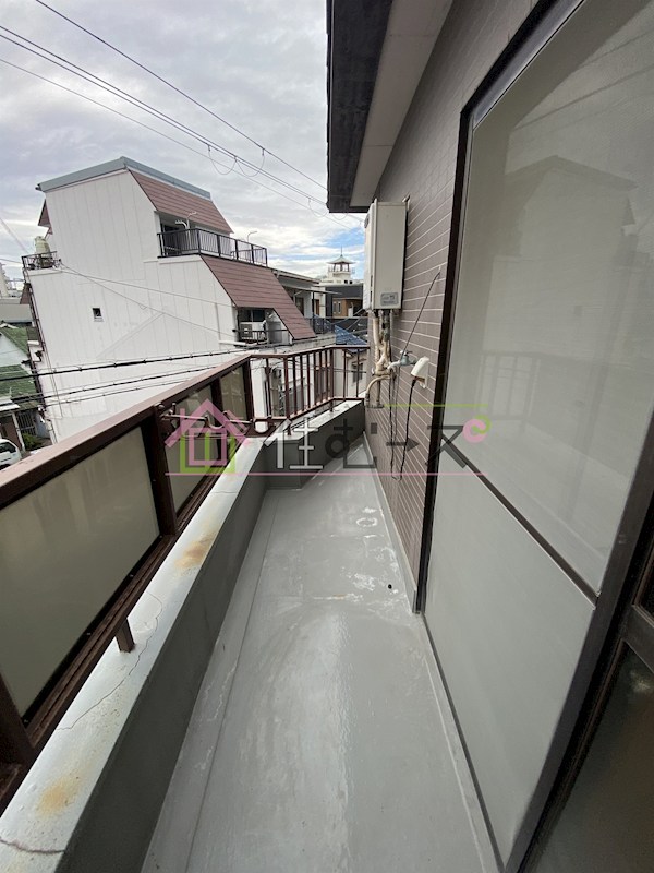 阪口ハイツ ベランダ