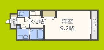 十三本町ウインズマンションⅡ 間取り