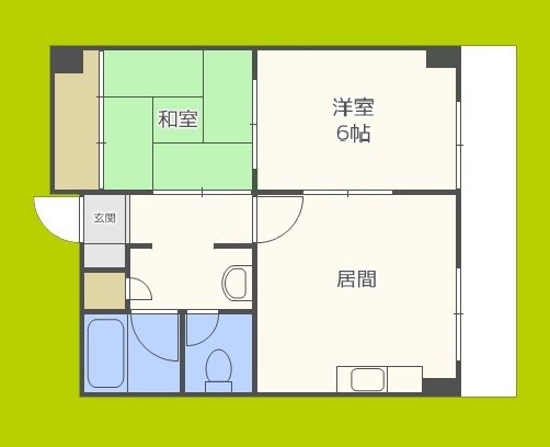 グランドハイツ北 間取り