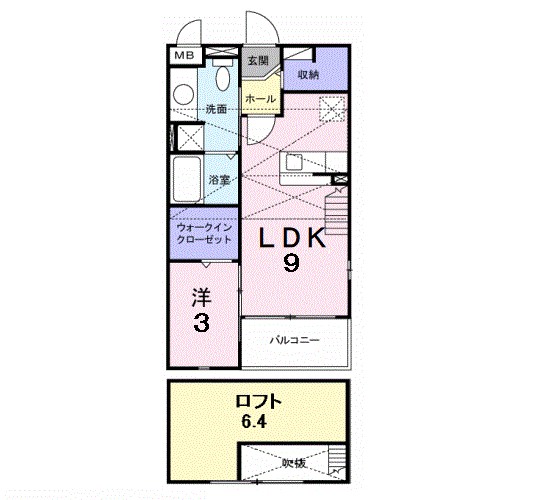 フレスクーラブリッサ 間取り
