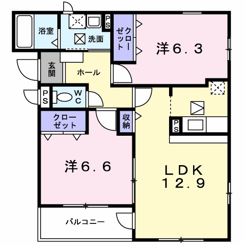 パルレジデンス 間取り