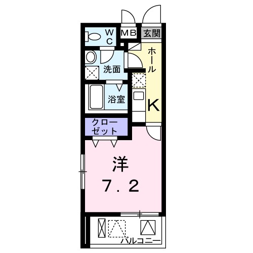 ヴィラ　サン　Ⅲ 間取り