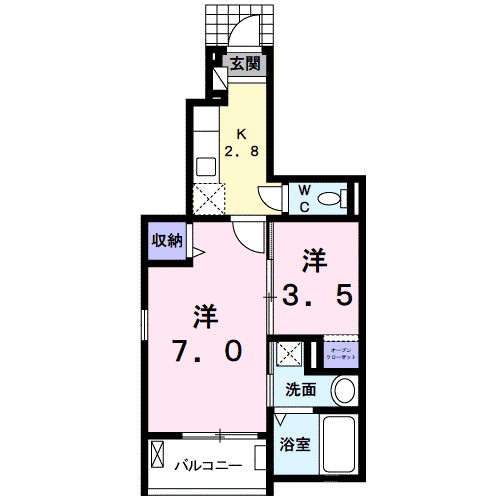 カーサフィオーレ 間取り