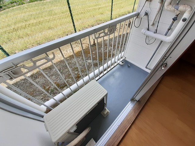 ハイツホリデー ベランダ