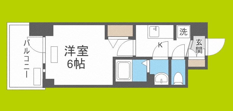 プレサンス新大阪ストリーム 間取り