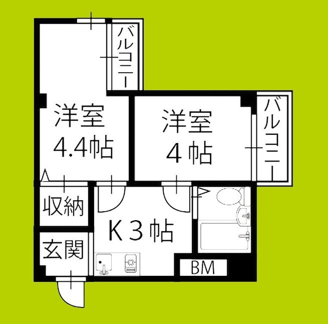 クルーム新大阪2番館 間取り