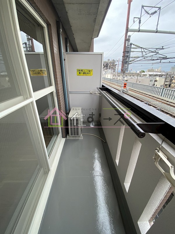 シャトレ下新庄 ベランダ