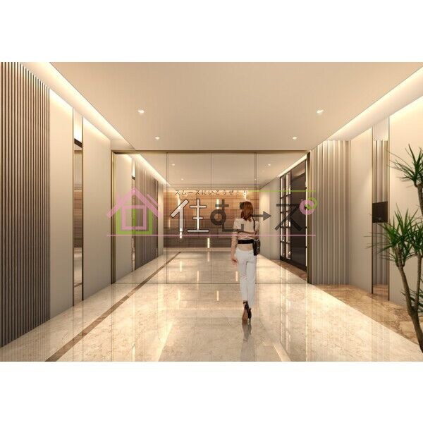 スプランディッド弁天町DUE 玄関